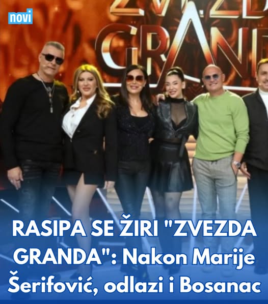 RASIPA SE ŽIRI “ZVEZDA GRANDA”: Nakon Marije Šerifović, odlazi i Bosanac - featured image