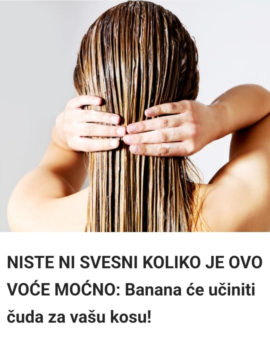 NISTE NI SVESNI KOLIKO JE OVO VOĆE MOĆNO: Banana će učiniti čuda za vašu kosu! - featured image