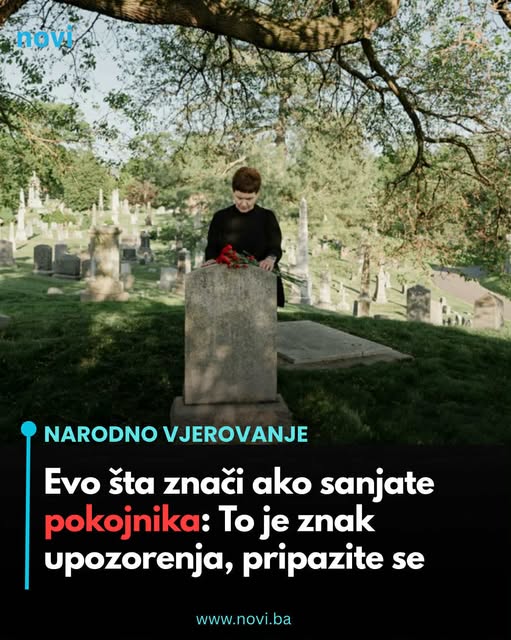 Evo šta znači ako sanjate pokojnika: To je znak upozorenja, pripazite se - featured image