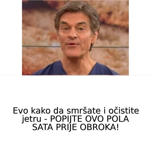 Evo kako da smršate i očistite jetru – POPIJTE OVO POLA SATA PRIJE OBROKA! - featured image