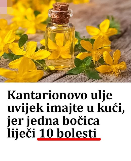 Kantarionovo ulje uvijek imajte u kući, jer jedna bočica liječi 10 bolesti - featured image