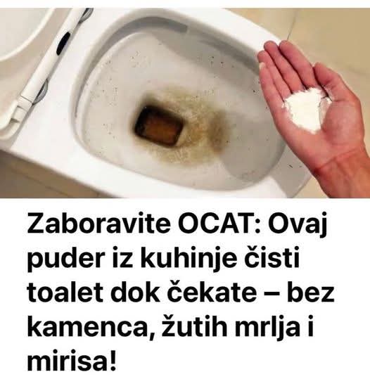 Zaboravite OCAT: Ovaj puder iz kuhinje čisti toalet za par minuta – bez kamenca, žutih mrlja i mirisa! - featured image