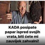 Pospite papar ispred svojih vrata, EVO ZAŠTO biti ćete mi zauvijek zahvalni! Pospite papar ispred svojih vrata, EVO ZAŠTO biti ćete mi zauvijek zahvalni! - featured image
