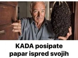 Pospite papar ispred svojih vrata, EVO ZAŠTO biti ćete mi zauvijek zahvalni! Pospite papar ispred svojih vrata, EVO ZAŠTO biti ćete mi zauvijek zahvalni! - featured image