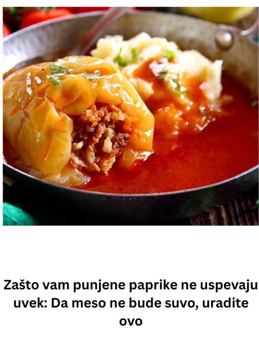 Zašto vam punjene paprike ne uspevaju uvek: Da meso ne bude suvo, uradite ovo - featured image Zašto vam punjene paprike ne uspevaju uvek: Da meso ne bude suvo, uradite ovo - featured image