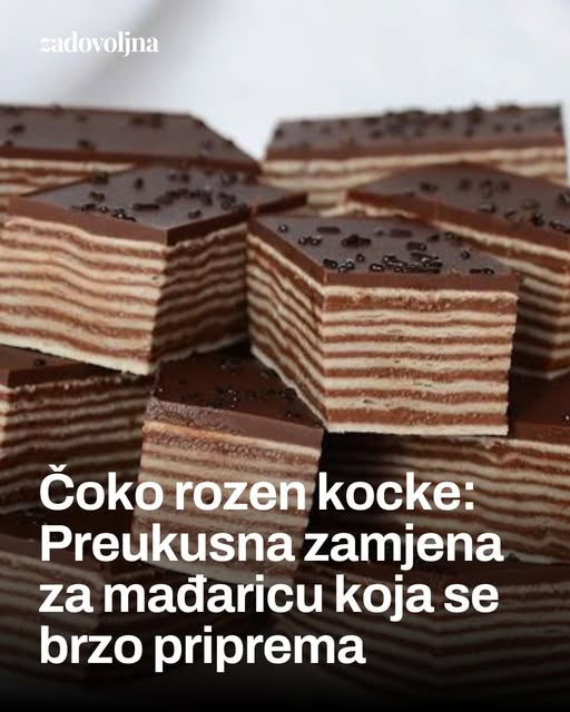 Čoko rozen kocke: Preukusna zamjena za mađaricu koja se brzo priprema - featured image Čoko rozen kocke: Preukusna zamjena za mađaricu koja se brzo priprema - featured image