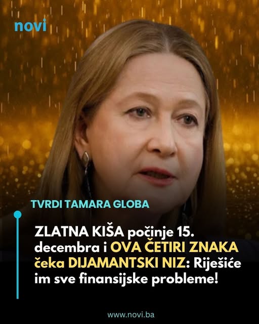 ZLATNA KIŠA počinje 15. decembra i OVA ČETIRI ZNAKA čeka DIJAMANTSKI NIZ - featured image ZLATNA KIŠA počinje 15. decembra i OVA ČETIRI ZNAKA čeka DIJAMANTSKI NIZ - featured image