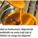 MED SA KURKUMOM: Najmoćniji antibiotik na svijetu koji čak ni doktori ne mogu da objasne MED SA KURKUMOM: Najmoćniji antibiotik na svijetu koji čak ni doktori ne mogu da objasne - featured image
