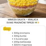 MIMOZA SALATA: NEIZOSTAVNI DIO PRAZNIČNE TRPEZE MIMOZA SALATA: NEIZOSTAVNI DIO PRAZNIČNE TRPEZE - featured image