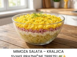MIMOZA SALATA: NEIZOSTAVNI DIO PRAZNIČNE TRPEZE MIMOZA SALATA: NEIZOSTAVNI DIO PRAZNIČNE TRPEZE - featured image
