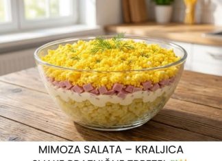 MIMOZA SALATA: NEIZOSTAVNI DIO PRAZNIČNE TRPEZE MIMOZA SALATA: NEIZOSTAVNI DIO PRAZNIČNE TRPEZE - featured image