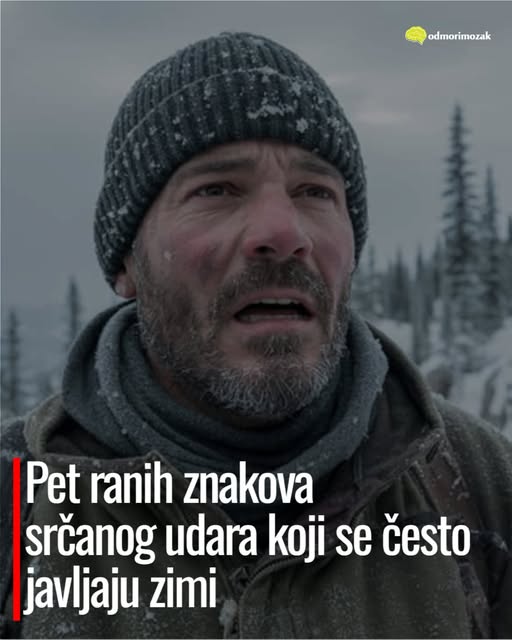 Pet ranih znakova srčanog udara koji se često javljaju zimi - featured image