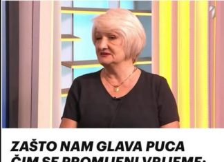 ZAŠTO NAM GLAVA PUCA ČIM SE PROMIJENI VRIJEME: Doktorka Obradović otkriva koji je najbolji prirodni lijek za ovu tegobu ZAŠTO NAM GLAVA PUCA ČIM SE PROMIJENI VRIJEME: Doktorka Obradović otkriva koji je najbolji prirodni lijek za ovu tegobu - featured image