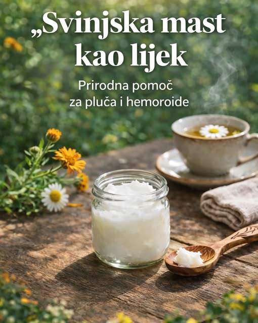 SVINJSKA MAST KAO LIJEK: Moćan narodni pripravak za pluća, hemoroide i upale - featured image