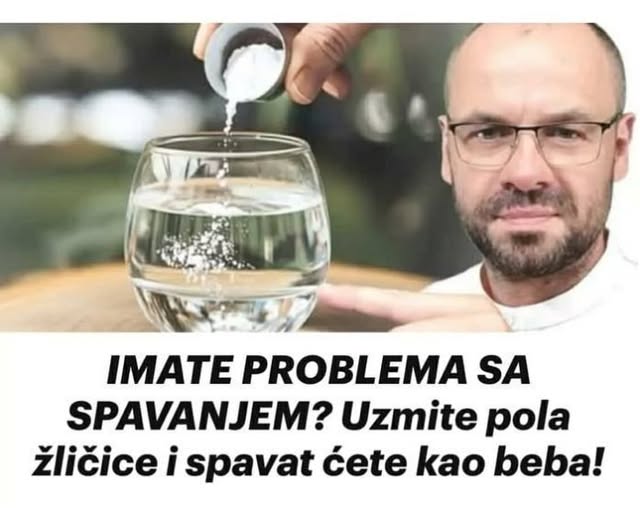 IMATE PROBLEMA SA SPAVANJEM? Uzmite pola žličice i spavat ćete kao beba! - featured image
