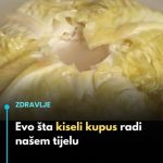 Evo šta kiseli kupus radi našem tijelu Evo šta kiseli kupus radi našem tijelu - featured image