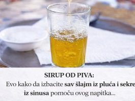 SIRUP OD PIVA: Evo kako da izbacite sav šlajm iz pluća i sekret iz sinusa pomoću ovog napitka SIRUP OD PIVA: Evo kako da izbacite sav šlajm iz pluća i sekret iz sinusa pomoću ovog napitka - featured image
