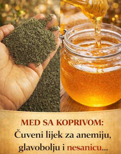 MED SA KOPRIVOM: Čuveni lijek za anemiju, glavobolju i nesanicu - featured image
