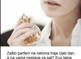 Zašto parfem na nekim traje cijeli dan, a na vama nestane za sat? Evo tajne dugotrajnog mirisa Zašto parfem na nekim traje cijeli dan, a na vama nestane za sat? Evo tajne dugotrajnog mirisa - featured image