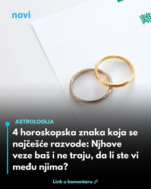 4 horoskopska znaka koja se najčešće razvode: Njhove veze baš i ne traju, da li ste vi među njima? - featured image