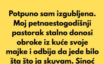 “Sin od mog supruga donosi svaki dan obroke iz kuce svoje majke a moju hranu odbija-Morala sam reagovati..” “Sin od mog supruga donosi svaki dan obroke iz kuce svoje majke a moju hranu odbija-Morala sam reagovati..” - featured image