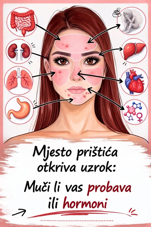 Mjesto prištića otkriva uzrok: Muči li vas probava ili hormoni - featured image