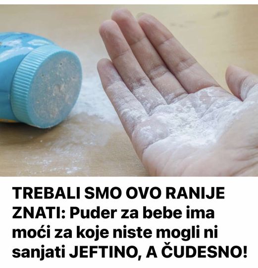 TREBALI SMO OVO RANIJE ZNATI: Puder za bebe ima MOĆI za koje niste MOGLI ni sanjati JEFTINO, A ČUDESNO! - featured image