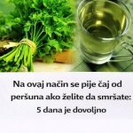 Na ovaj način se pije čaj od peršuna ako želite da smršate: 5 dana je dovoljno Na ovaj način se pije čaj od peršuna ako želite da smršate: 5 dana je dovoljno - featured image