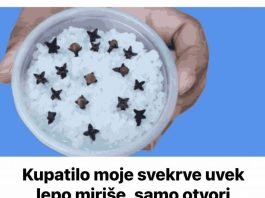 Kupatilo moje svekrve uvek lepo miriše, samo otvori vrata