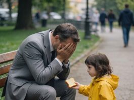 „DA LI I TI PLAČEŠ OD GLADI?“ pitala je prosjakinja milionera i pružila mu svoj poslednji komad hleba. Ono što se zatim dogodilo ostavilo je sve bez reči…