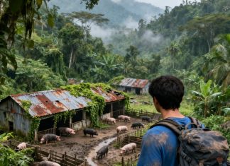 🚨 Iznajmio je planinu da uzgoji 30 svinja… a zatim je napustio sve na 5 godina. Kada se vratio, prizor ga je ostavio paraliziranog.