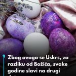 Zbog ovoga se Uskrs, za razliku od Božića, svake godine slavi na drugi datum Zbog ovoga se Uskrs, za razliku od Božića, svake godine slavi na drugi datum - featured image
