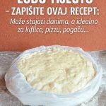 LUDO TIJESTO – ZAPIŠITE OVAJ RECEPT: Može stajati danima, a idealno za kiflice, pizzu, pogaču… LUDO TIJESTO – ZAPIŠITE OVAJ RECEPT: Može stajati danima, a idealno za kiflice, pizzu, pogaču… - featured image