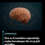 Ovo su 4 mentalno najsnažnija znaka horoskopa: Um im je jači od čelika Ovo su 4 mentalno najsnažnija znaka horoskopa: Um im je jači od čelika - featured image