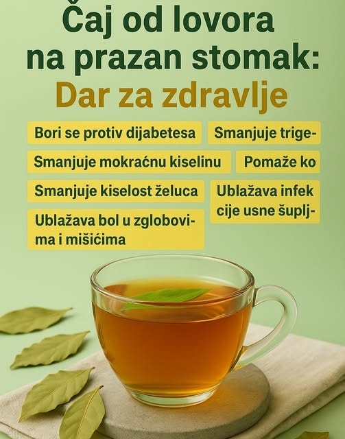 ČAJ OD LOVORA NA PRAZAN STOMAK: Jednostavan jutarnji ritual za PRIRODNO zdravlje - featured image