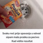 Svaku noć prije spavanja u odvod sipam malo praška za pecivo: Kad vidite rezultat I vi ćete odmah isto uraditi Svaku noć prije spavanja u odvod sipam malo praška za pecivo: Kad vidite rezultat I vi ćete odmah isto uraditi - featured image