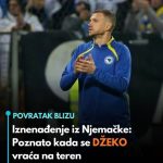 Iznenađenje iz Njemačke: Poznato kada se Džeko vraća na teren Iznenađenje iz Njemačke: Poznato kada se Džeko vraća na teren - featured image