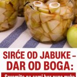 SIRĆE OD JABUKE – DAR OD BOGA: Spremite ga sami bez puno muke prateći ovaj recept SIRĆE OD JABUKE – DAR OD BOGA: Spremite ga sami bez puno muke prateći ovaj recept - featured image