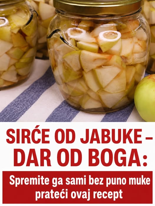 SIRĆE OD JABUKE – DAR OD BOGA: Spremite ga sami bez puno muke prateći ovaj recept - featured image