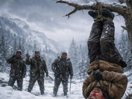 Krivolovci su obesili šumara naglavačke o drvo i, odlazeći, smejali se: „Uživaj u vremenu.“ Ali kada je na njegove krike iz dubine šume dotrčao vuk, predator je učinio nešto zbog čega je šumar zamalo izgubio svest.