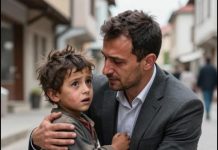 Ljudi su samo prolazili, ali kada ga je čovjek zagrlio – svi su zaplakali