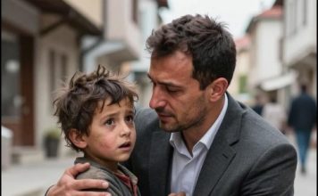 Ljudi su samo prolazili, ali kada ga je čovjek zagrlio – svi su zaplakali