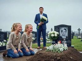 Na grobu voljene – dve suze istog pogleda: istina koja je srušila tišinu