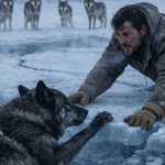 Jedan čovek je spasio trudnu vučicu koja je tonula u ledenu vodu, ali nije mogao ni da zamisli kakva će noćna mora ovaj čin dobrote postati za njega… 😱😲