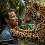 Jaguar je pronašao čovjeka kojeg su krivolovci vezali za drvo u najdubljem dijelu džungle i ostavili na miru: ali ono što je predator učinio šokiralo ga je 😨😲