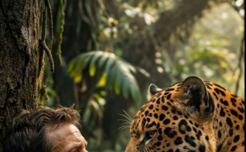 Jaguar je pronašao čovjeka kojeg su krivolovci vezali za drvo u najdubljem dijelu džungle i ostavili na miru: ali ono što je predator učinio šokiralo ga je 😨😲