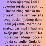 “Sef me tjerao da lazem njegovoj zeni da ostaje duze na poslu, a onda jedan dan sam se slomila…” “Sef me tjerao da lazem njegovoj zeni da ostaje duze na poslu, a onda jedan dan sam se slomila…” - featured image