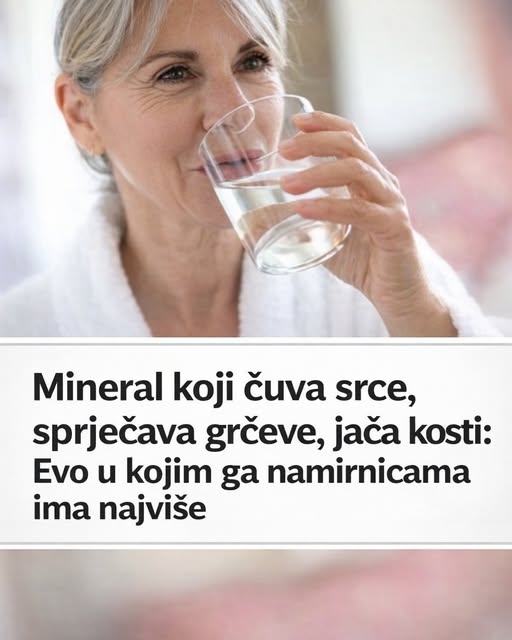 Mineral koji čuva srce, sprječava grčeve, jača kosti: Evo u kojim ga namirnicama ima najviše - featured image