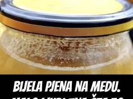 BIJELA PJENA na medu. Malo ljudi zna šta to zaista znači! BIJELA PJENA na medu. Malo ljudi zna šta to zaista znači! - featured image