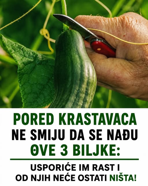 PORED KRASTAVACA NE SMIJU DA SE NAĐU OVE 3 BILJKE: Usporiće im rast i od njih neće ostati ništa! - featured image